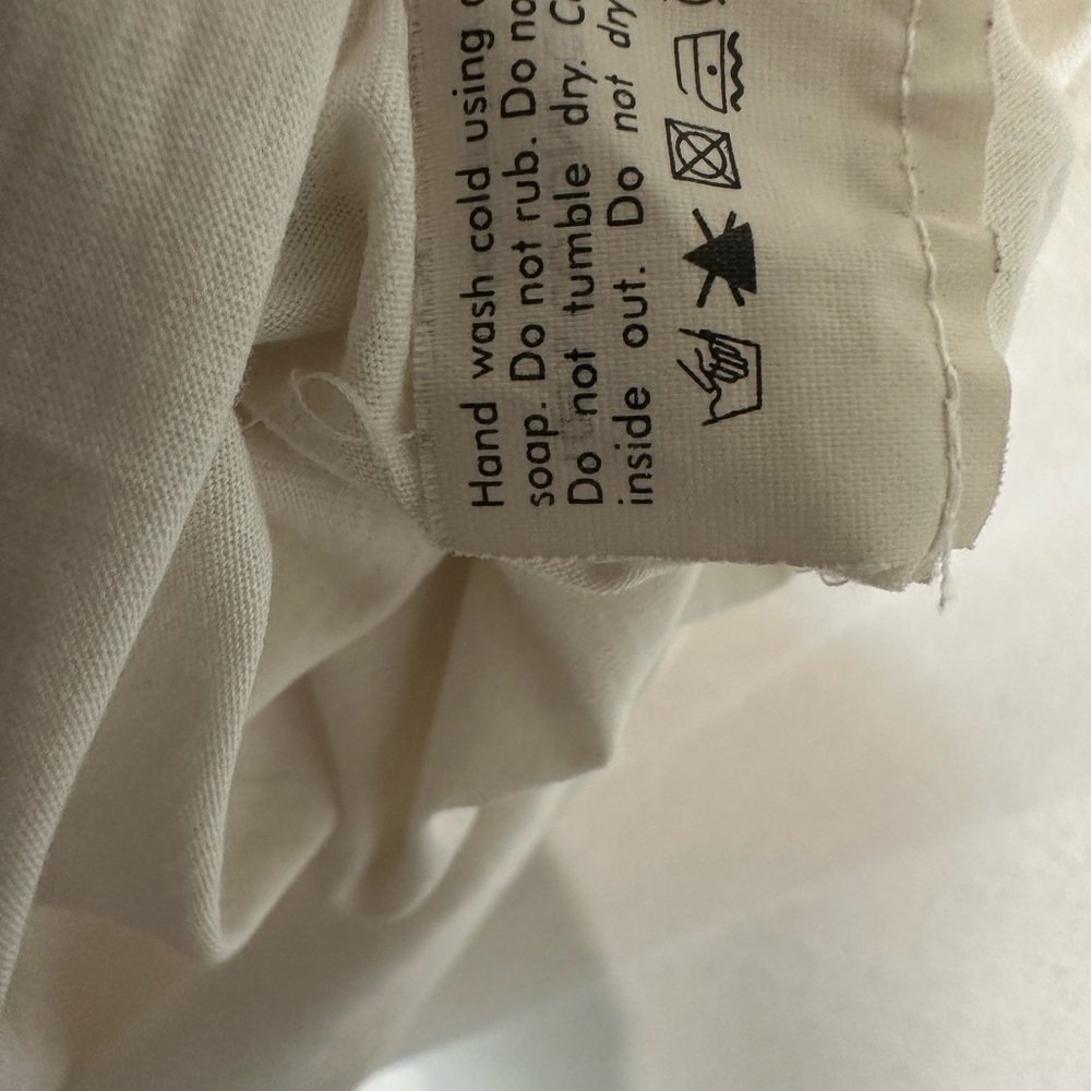 Yves Saint Laurent white cotton t-shirt heart charm graphic vintage Size S - Picture 7 of 11